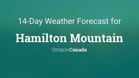 hamilton on 7 day forecast.